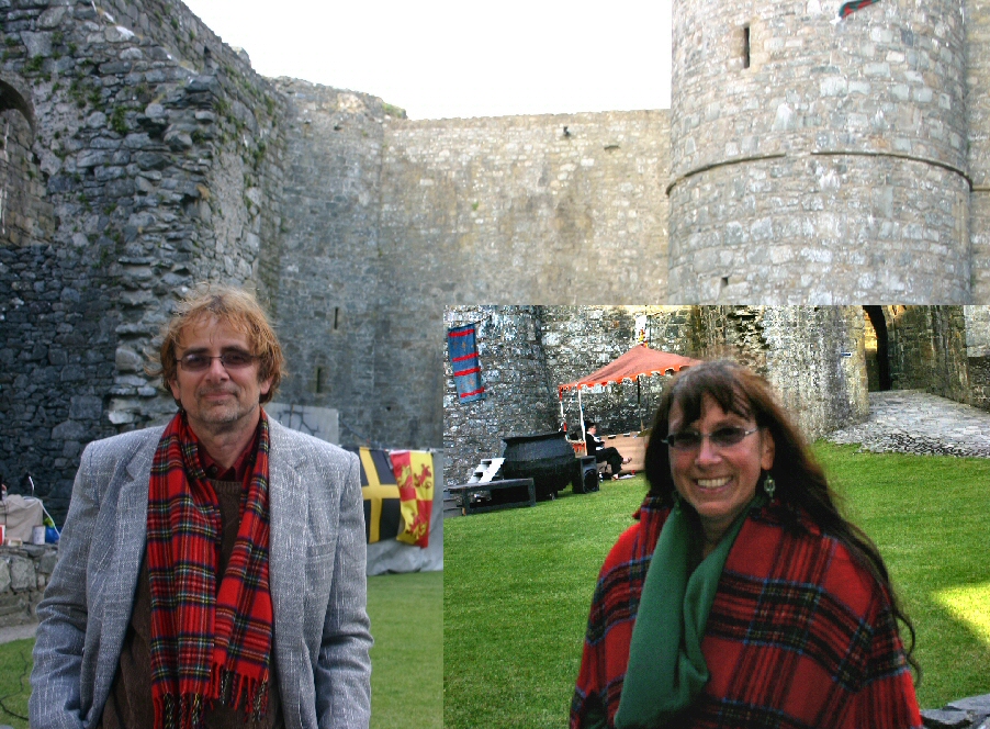 Dylan Wendy Harlech Castle